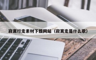 阳泉寂寞行走素材下载网站（寂寞走是什么歌）